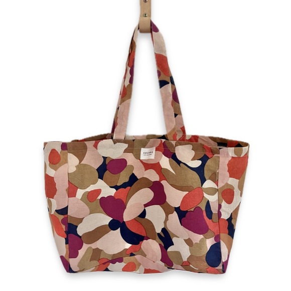 Sezane Handbags - Sézane Tote Bag Cotton 13x16 Large Floral Fall